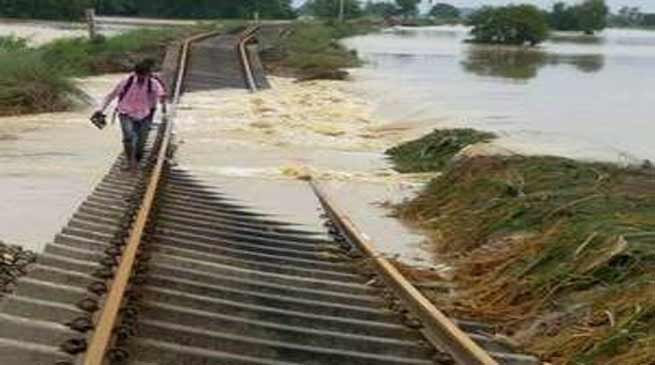 NF Railway incurs Substantial Loss due to Flood