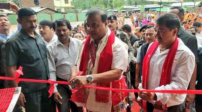 Assam: Dr Himanta inaugurates KAAC secretariat building in Diphu