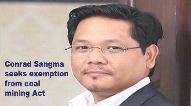 Meghalaya: Conrad Sangma seeks exemption from coal mining Act