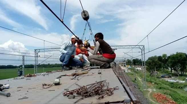 Assam: Railway Electrification work gaining momentum