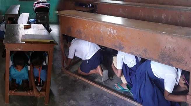 Assam: Mock drill conducted in 100 schools in Hailakandi district