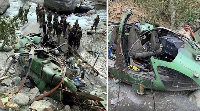 Army's Advanced Light Helicopter makes emergency landing in poonch